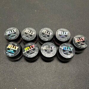 Rimmel Jelly Blush Assorted Shades Lot Of 9 Makeup Pots Lightweight Gel Formula
